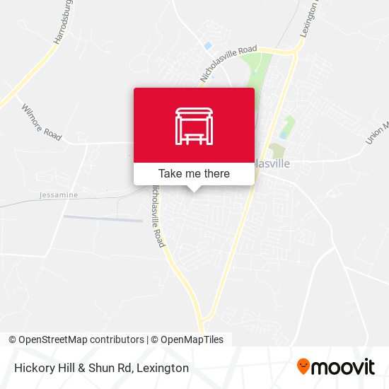Mapa de Hickory Hill & Shun Rd
