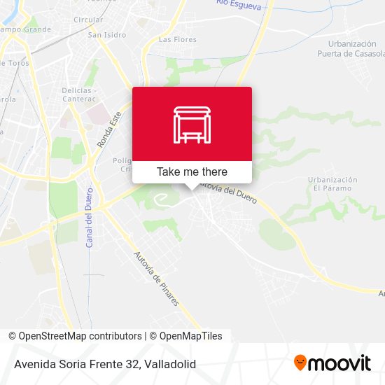 Avenida Soria Frente 32 map