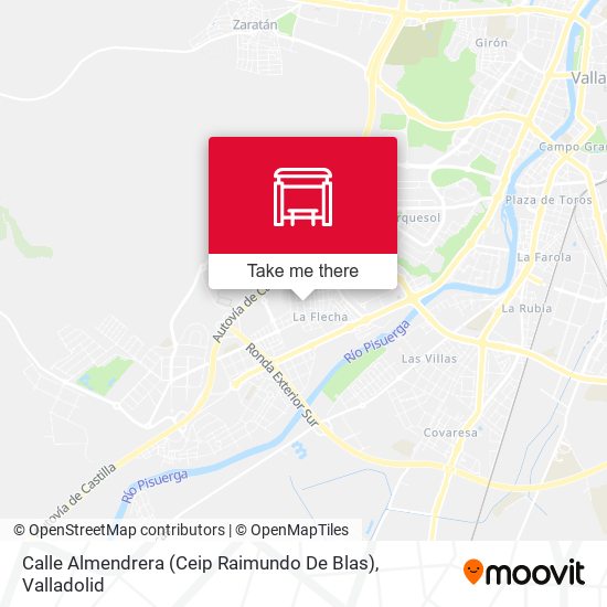 mapa Calle Almendrera (Ceip Raimundo De Blas)