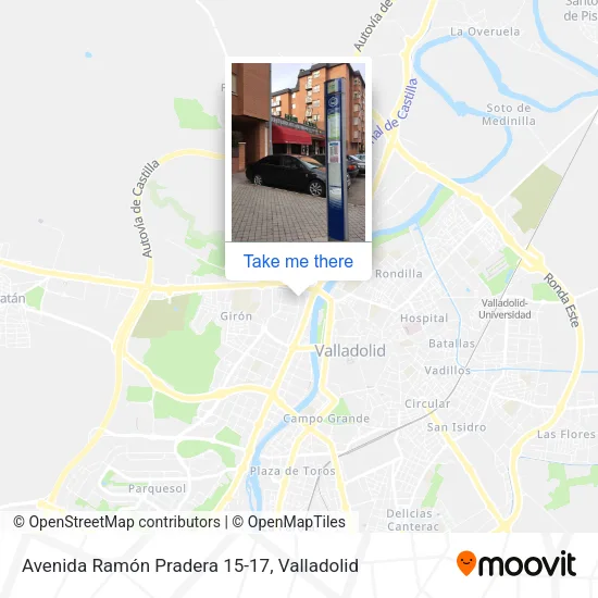Avenida Ramón Pradera 15-17 map