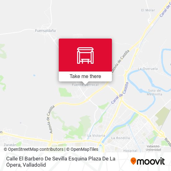 Calle El Barbero De Sevilla Esquina Plaza De La Ópera map