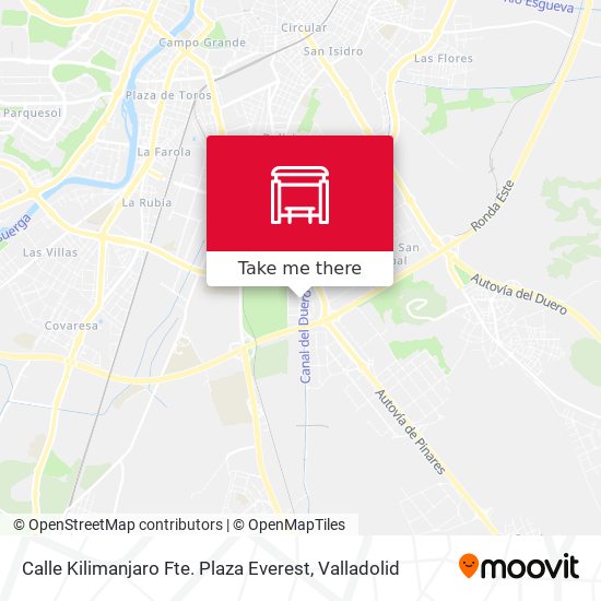 Calle Kilimanjaro Fte. Plaza Everest map