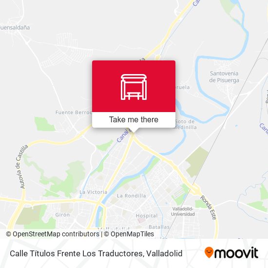 Calle Títulos Frente Los Traductores map