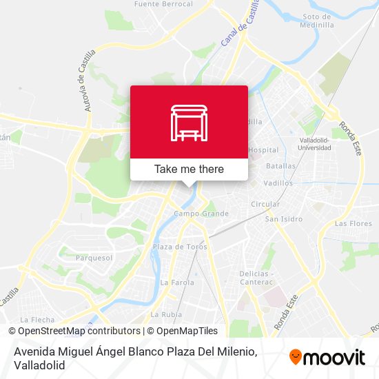 Avenida Miguel Ángel Blanco Plaza Del Milenio map