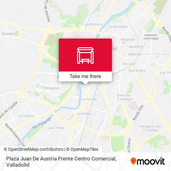 mapa Plaza Juan De Austria Frente Centro Comercial