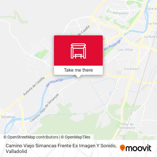 Camino Viejo Simancas Frente Es Imagen Y Sonido map