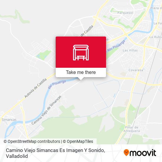 Camino Viejo Simancas Es Imagen Y Sonido map