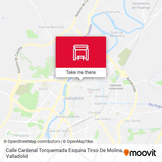 Calle Cardenal Torquemada Esquina Tirso De Molina map