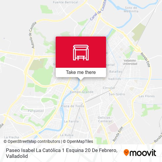 Paseo Isabel La Católica 1 Esquina 20 De Febrero map