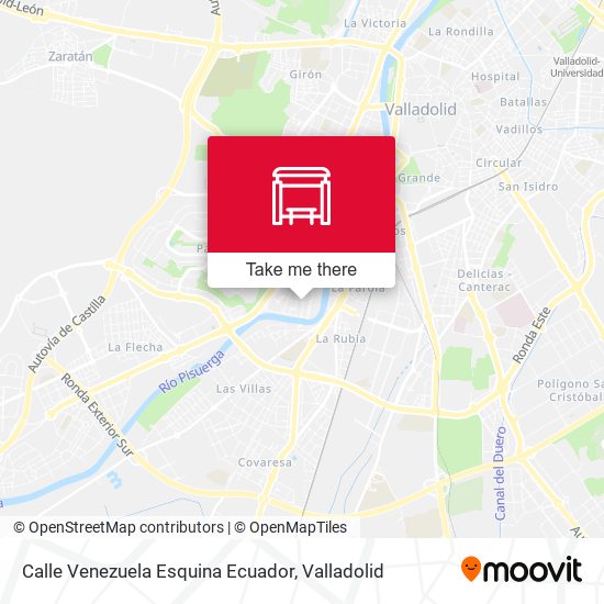 Calle Venezuela Esquina Ecuador map