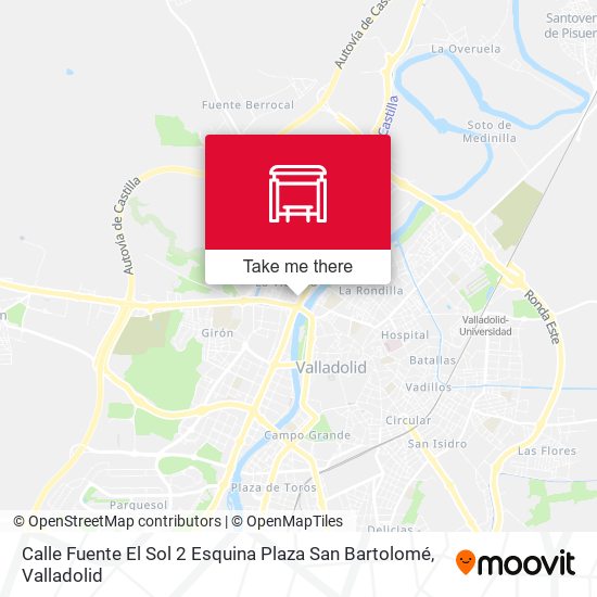 Calle Fuente El Sol 2 Esquina Plaza San Bartolomé map