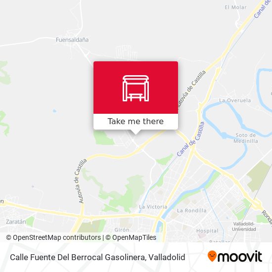 Calle Fuente Del Berrocal Gasolinera map