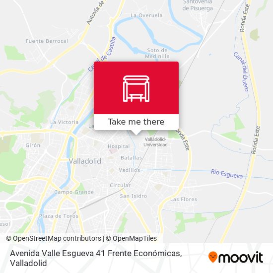 Avenida Valle Esgueva 41 Frente Económicas map