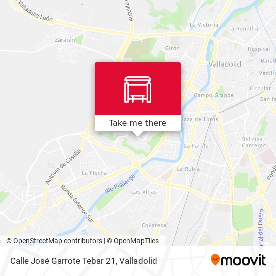 mapa Calle José Garrote Tebar 21