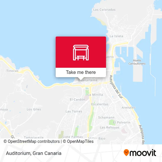Auditorio map