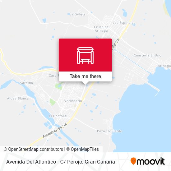 Avenida Del Atlantico - C/ Perojo map