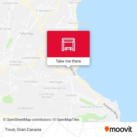 Tivoli map