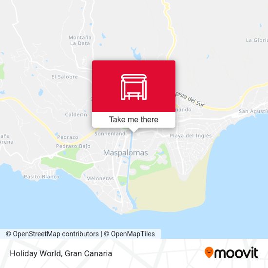 Holiday World map