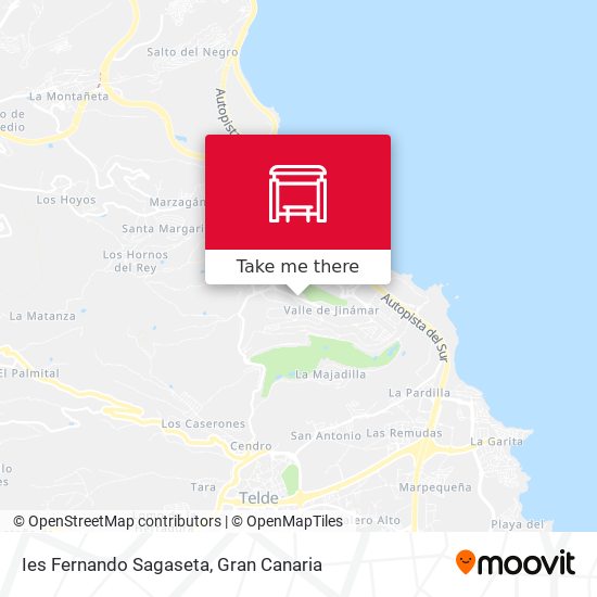 Ies Fernando Sagaseta map