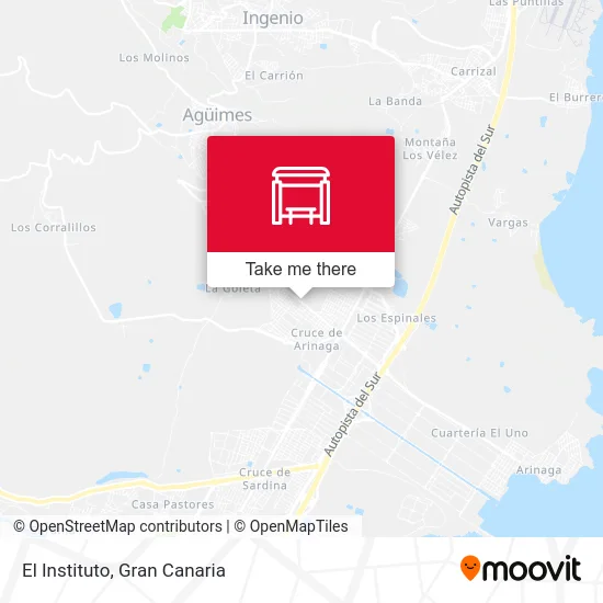 El Instituto map