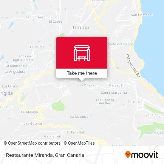 Restaurante Miranda map