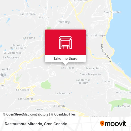 Restaurante Miranda map