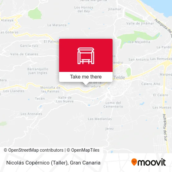 Nicolás Copérnico (Taller) map