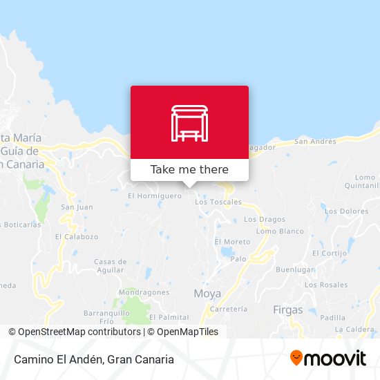 Camino El Andén map