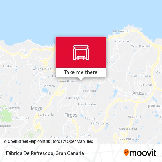 Fábrica De Refrescos map