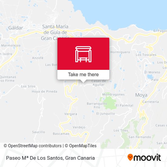 Paseo Mª De Los Santos map