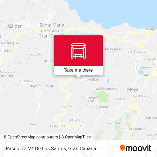 Paseo De Mª De Los Santos map