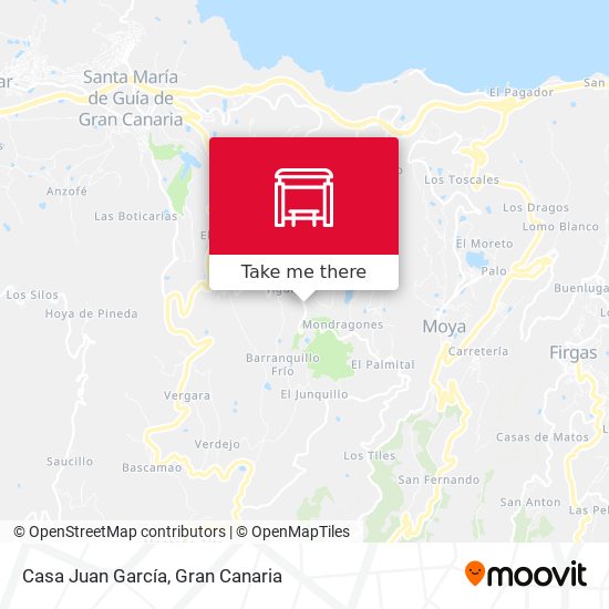 Casa Juan García map