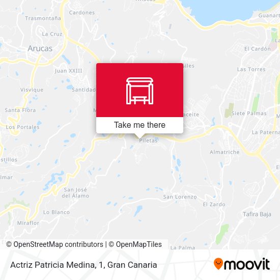 Actriz Patricia Medina, 1 map