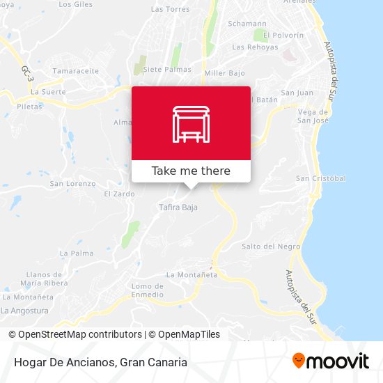 Hogar De Ancianos map