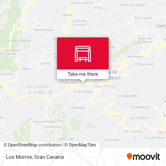 Los Morros map