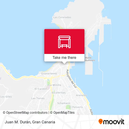 mapa Juan M. Durán