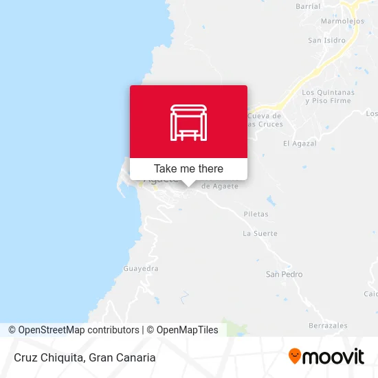 Cruz Chiquita map