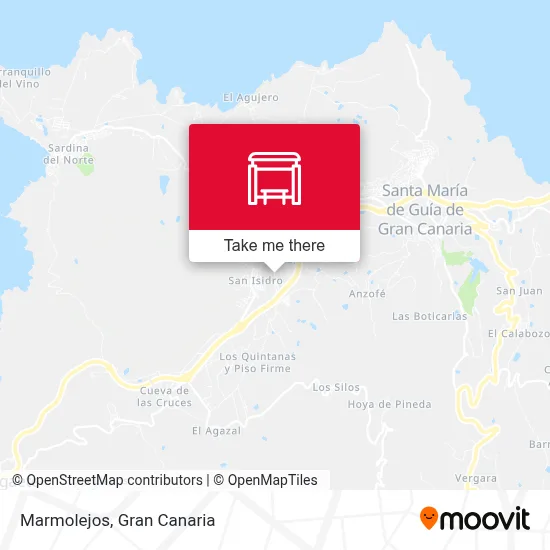 Marmolejos map