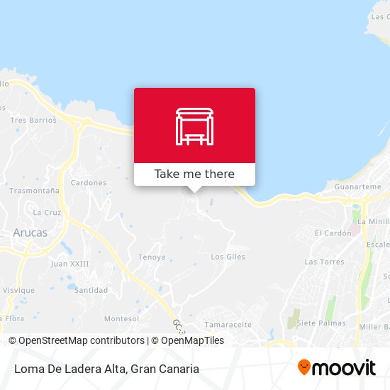 Loma De Ladera Alta map