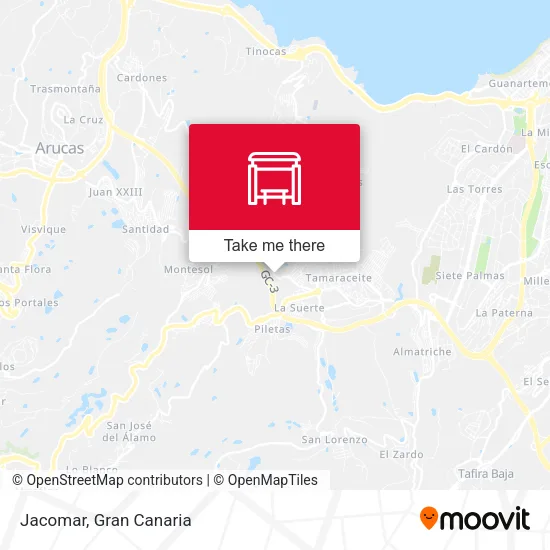 Jacomar map