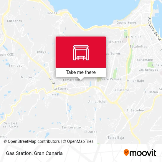 Gasolinera map