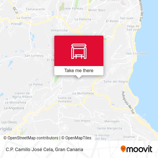 C.P. Camilo José Cela map