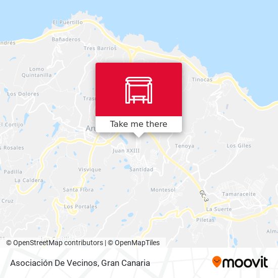 Asociación De Vecinos map