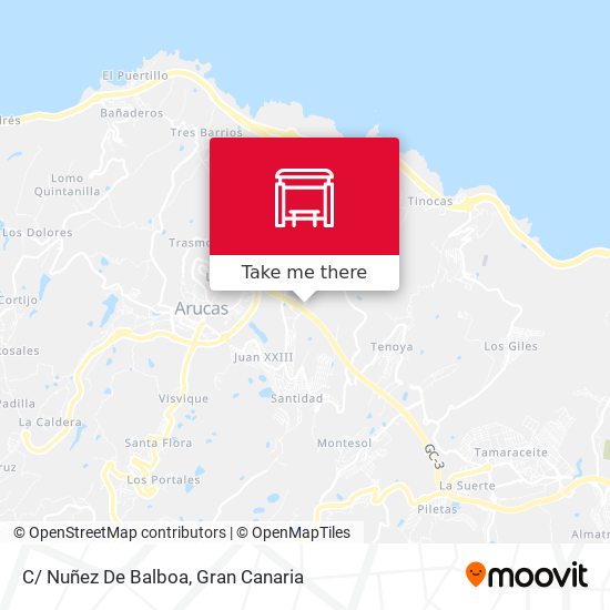 C/ Nuñez De Balboa map