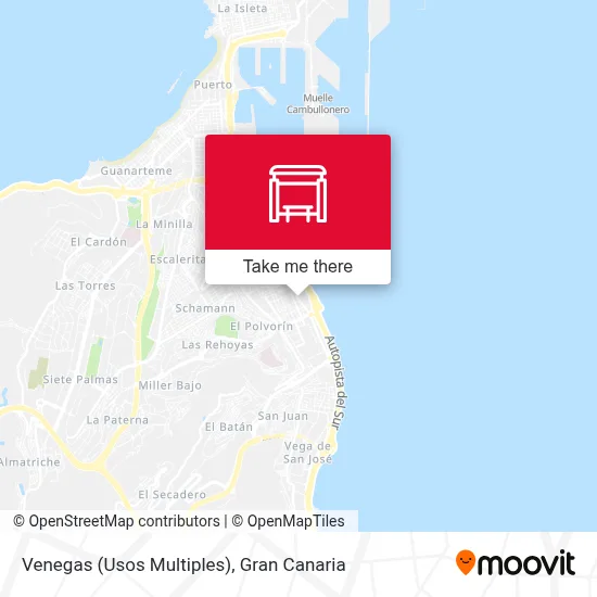 Venegas (Usos Multiples) map