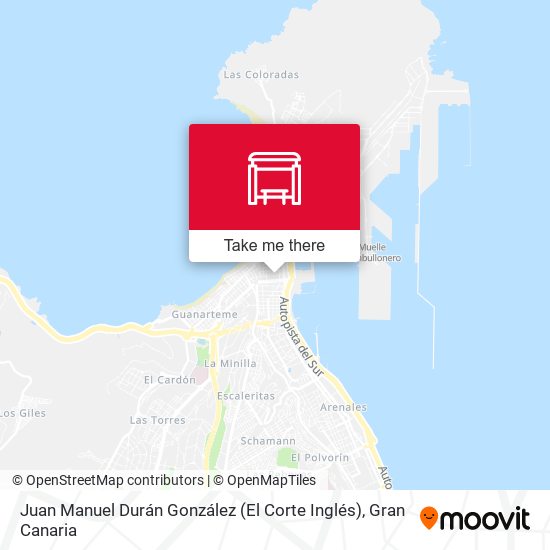 mapa Juan Manuel Durán González (El Corte Inglés)