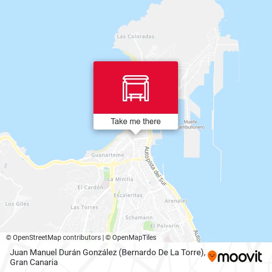 Juan Manuel Durán González (Bernardo De La Torre) map