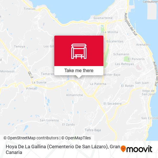 Hoya De La Gallina (Cementerio De San Lázaro) map