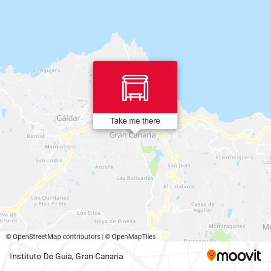 Instituto De Guia map