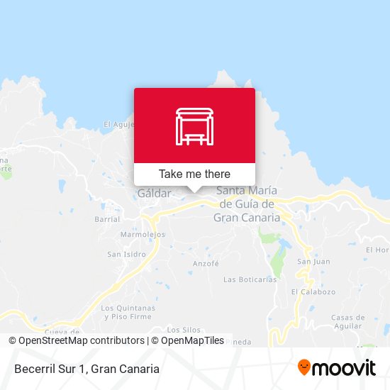 Becerril Sur 1 map